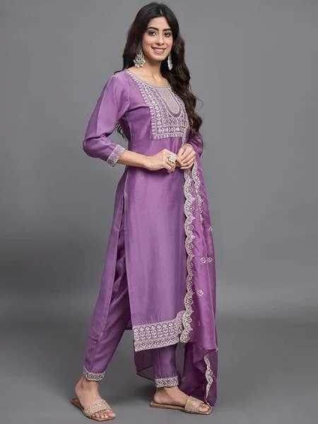 Viscose Embroidery Suit - MYLUXURY LANE ENTERPRISE